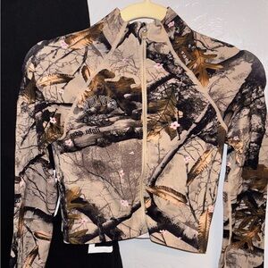 Darc Sport - women’s crop full zip jacket (XS)